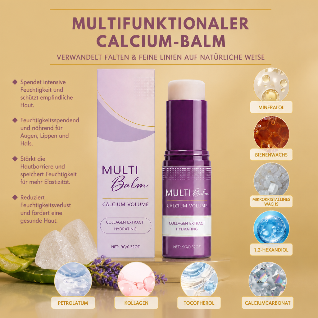 Multifunktionaler Calcium-Balm – Verwandelt Falten & Feine Linien Auf Natürliche Weise