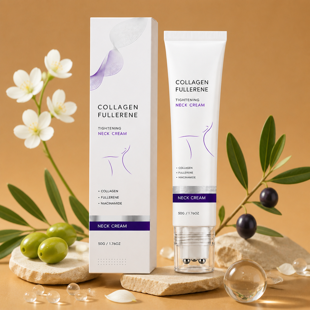 Kollagen-Nacken-Roller-Serum – Feuchtigkeitsspendende Formel für einen glatter wirkenden Nacken