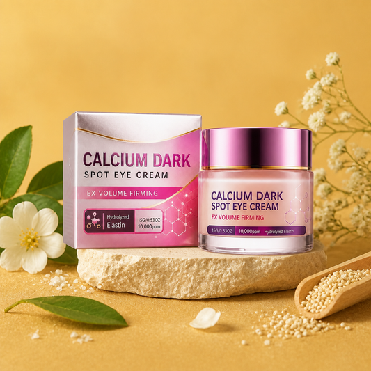 Kalzium- & Elastin-Augencreme für straffer und strahlender wirkende Augen