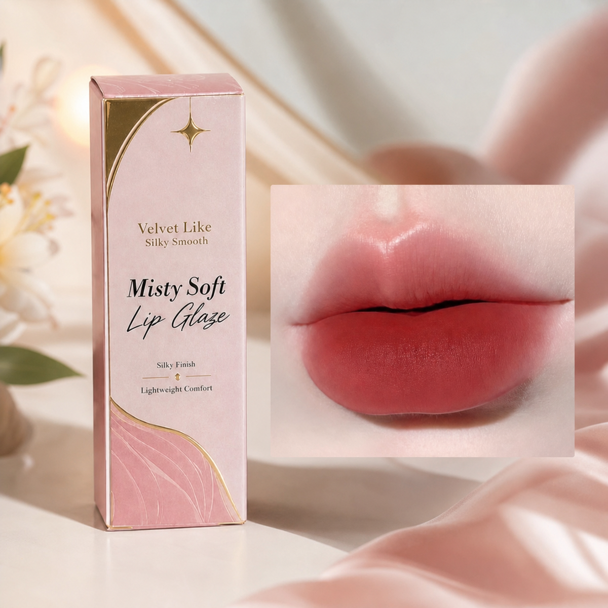 Matte & Glänzende Lip Glaze – Wasserfeste Flüssige Lippenfarbe