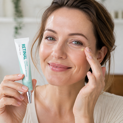 Retinal- & Retinol-Augencreme – Feuchtigkeitspflege für glatter wirkende Augen