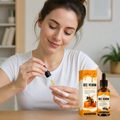 Bienengift-Nagelpflege-Tropfen – Pflegende Formel für gesund wirkende Nägel