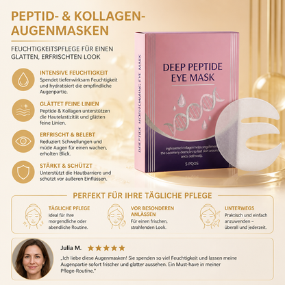 Peptid- & Kollagen-Augenmasken – Feuchtigkeitspflege für einen glatten, erfrischten Look
