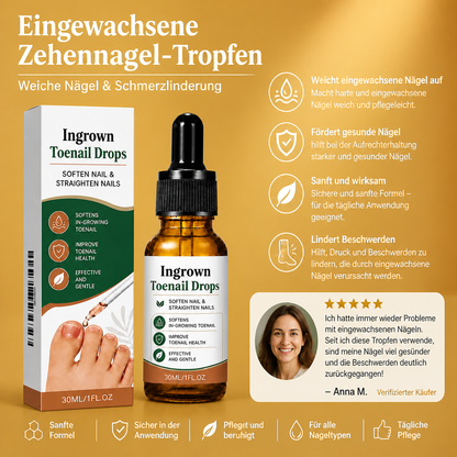 Sanfte Zehennagel-Pflege-Tropfen – Beruhigende Formel für angenehme Nagelpflege