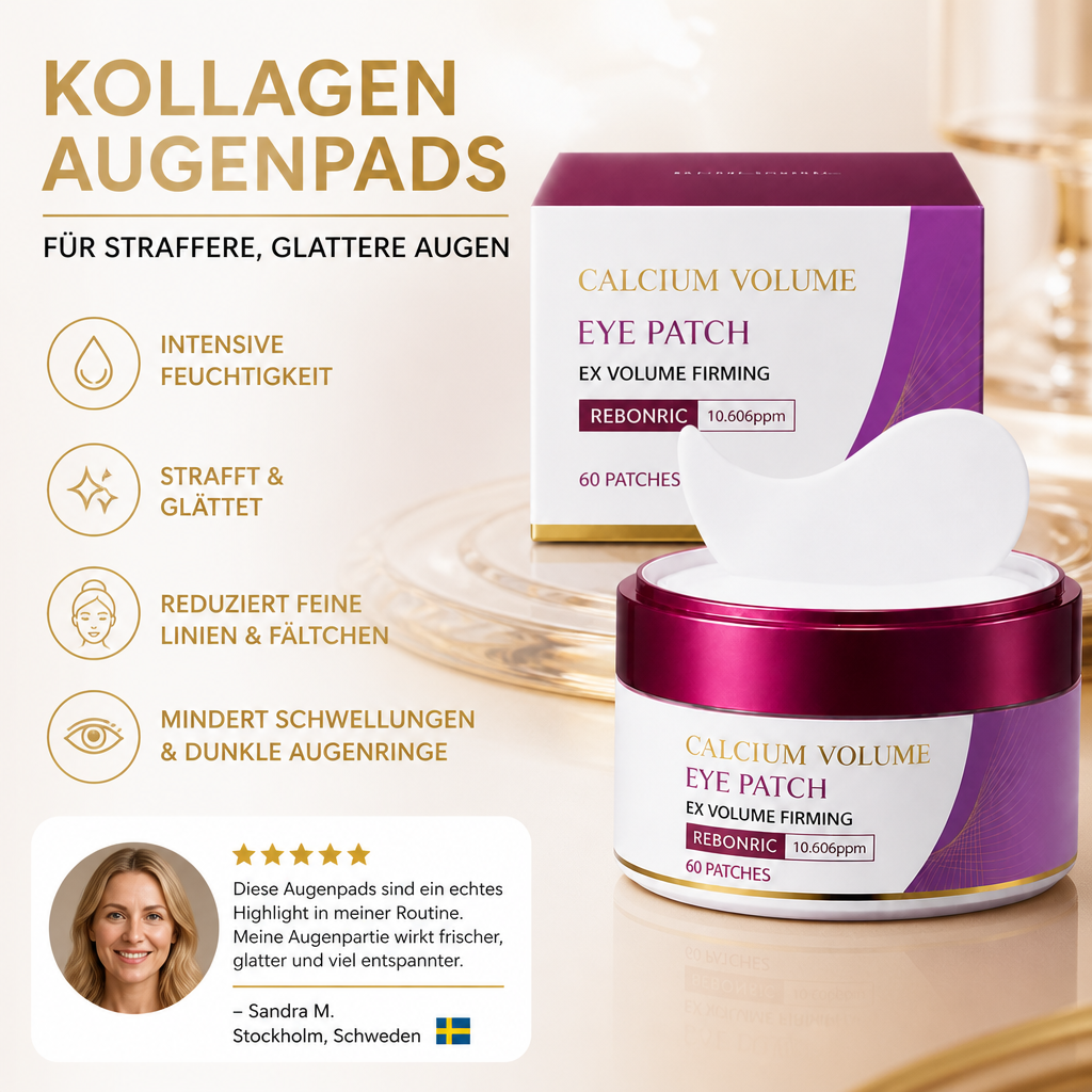 Hydrogel-Kollagen-Augenpads – Feuchtigkeitspflege für glatter wirkende Augen