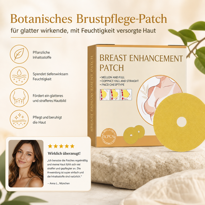 Botanisches Brustpflege-Patch für glatter wirkende, mit Feuchtigkeit versorgte Haut