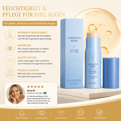 Feuchtigkeitsspendender Kollagen-Augenbalsam-Stick für glatte, erfrischte Augen