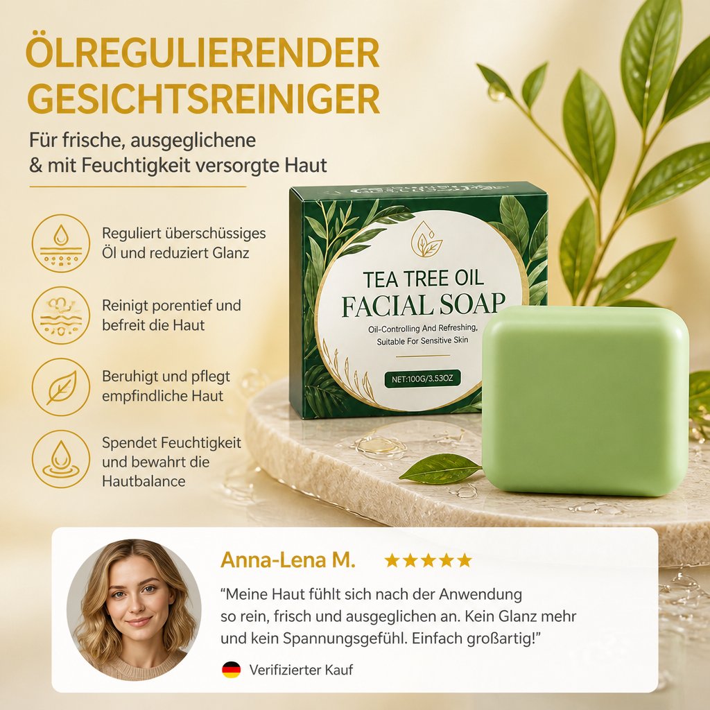 Ölregulierender Gesichtsreiniger für frische, ausgeglichene & mit Feuchtigkeit versorgte Haut