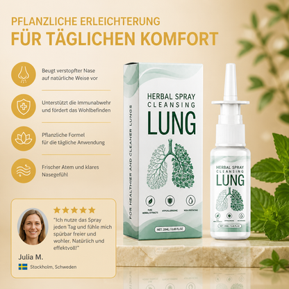 Kräuter-Nasenspray – Erfrischende pflanzliche Formel für täglichen Komfort