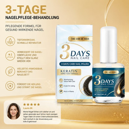 3-Tage-Nagelpflege-Behandlung – Pflegende Formel für gesund wirkende Nägel
