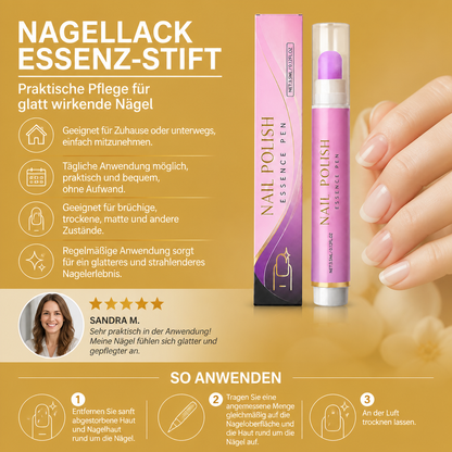 Nagellack-Essenz-Stift – Praktische Pflege für glatt wirkende Nägel
