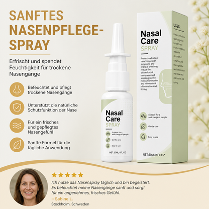 Sanftes Nasenpflege-Spray – Erfrischt und spendet Feuchtigkeit für trockene Nasengänge