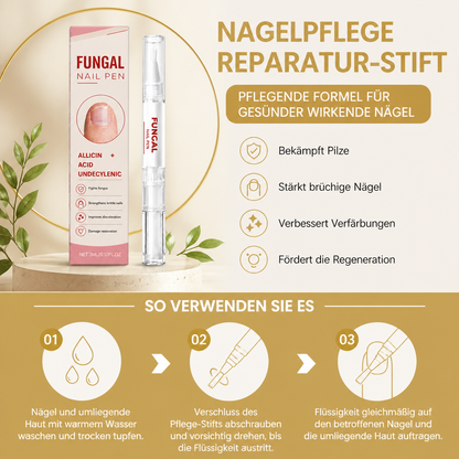 Nagelpflege-Reparatur-Stift – Pflegende Formel für gesünder wirkende Nägel