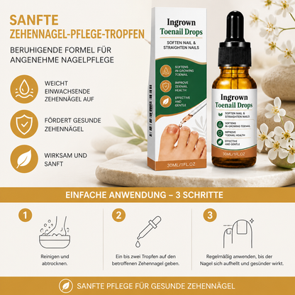 Sanfte Zehennagel-Pflege-Tropfen – Beruhigende Formel für angenehme Nagelpflege
