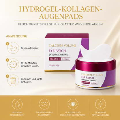 Hydrogel-Kollagen-Augenpads – Feuchtigkeitspflege für glatter wirkende Augen