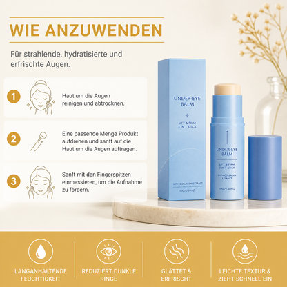 Feuchtigkeitsspendender Kollagen-Augenbalsam-Stick für glatte, erfrischte Augen