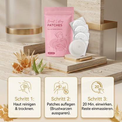 Kollagen- & Hyaluronsäure-Brustpflege-Patches für straffere, mit Feuchtigkeit versorgte Haut