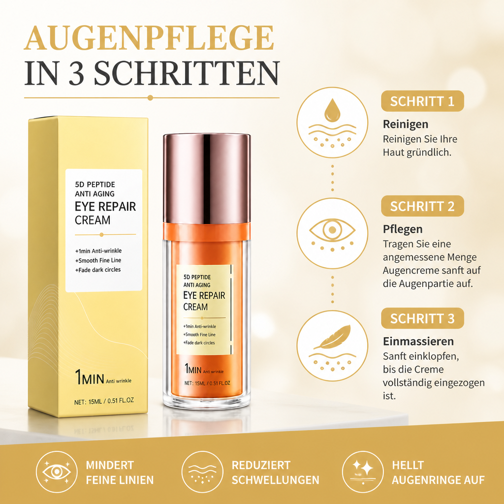 Retinol-Augencreme – Feuchtigkeitspflege für glatter wirkende Augen