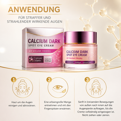 Kalzium- & Elastin-Augencreme für straffer und strahlender wirkende Augen