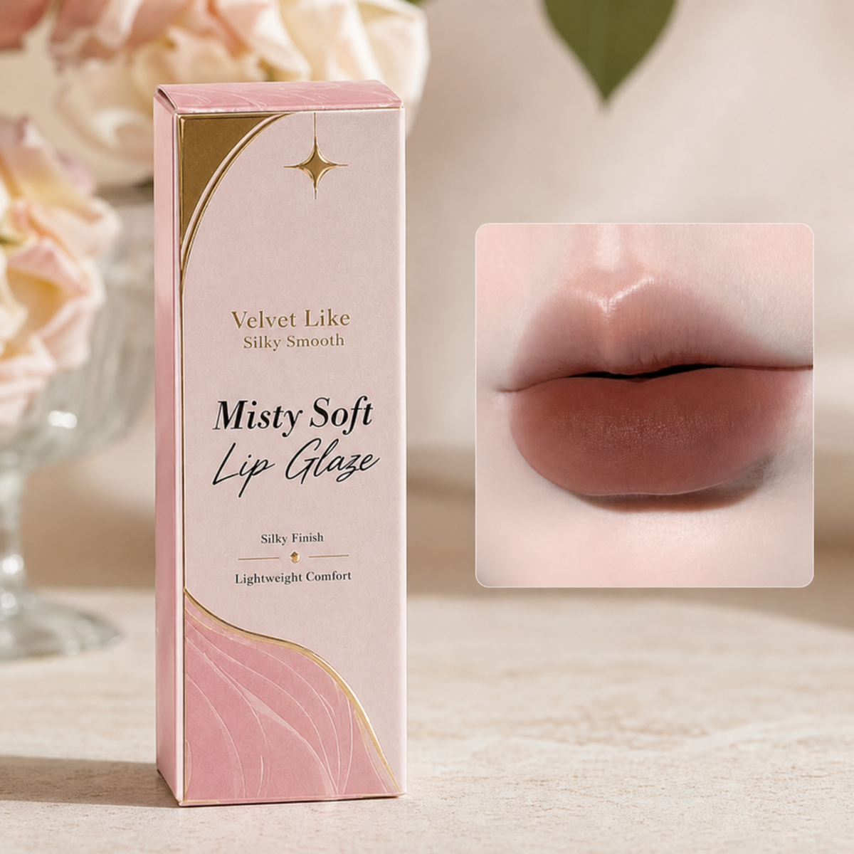 Matte & Glänzende Lip Glaze – Wasserfeste Flüssige Lippenfarbe