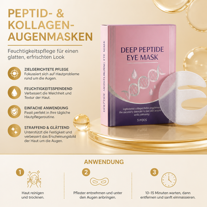 Peptid- & Kollagen-Augenmasken – Feuchtigkeitspflege für einen glatten, erfrischten Look