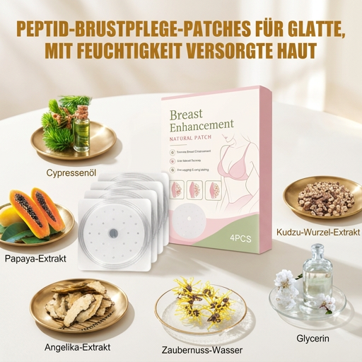 Peptid-Brustpflege-Patches für glatte, mit Feuchtigkeit versorgte Haut