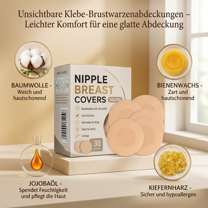 Unsichtbare Klebe-Brustwarzenabdeckungen – Leichter Komfort für eine glatte Abdeckung