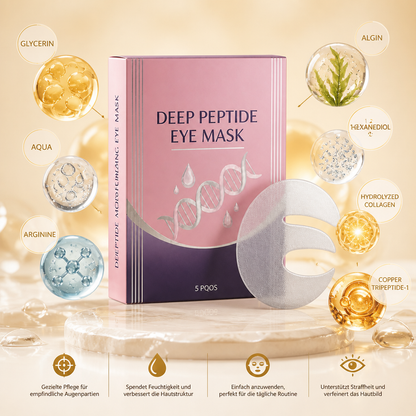 Peptid- & Kollagen-Augenmasken – Feuchtigkeitspflege für einen glatten, erfrischten Look