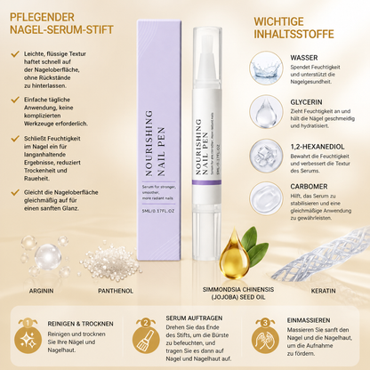 Pflegender Nagel-Serum-Stift – Feuchtigkeitsspendende Pflege für stärker wirkende Nägel & Nagelhaut