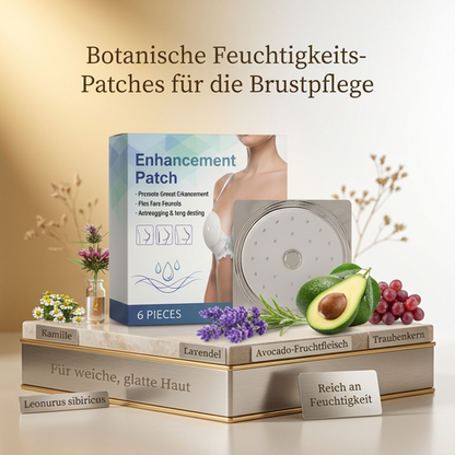 Botanische Feuchtigkeits-Patches für die Brustpflege für weiche, glatte Haut