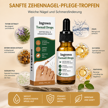 Sanfte Zehennagel-Pflege-Tropfen – Beruhigende Formel für angenehme Nagelpflege