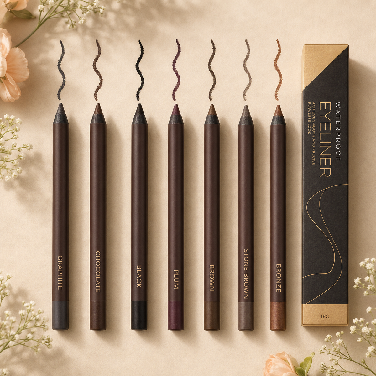 Deutsche Beauty Wasserfester Glitter Gel Eyeliner Produktdetail