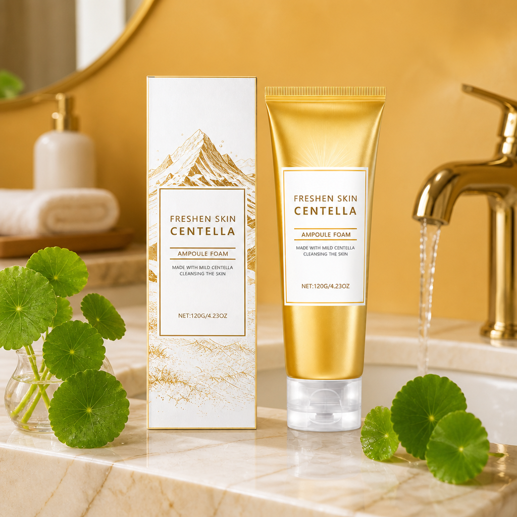 Centella & Hyaluronsäure Gesichtsreiniger – Sanfter Tiefenreinigungsschaum