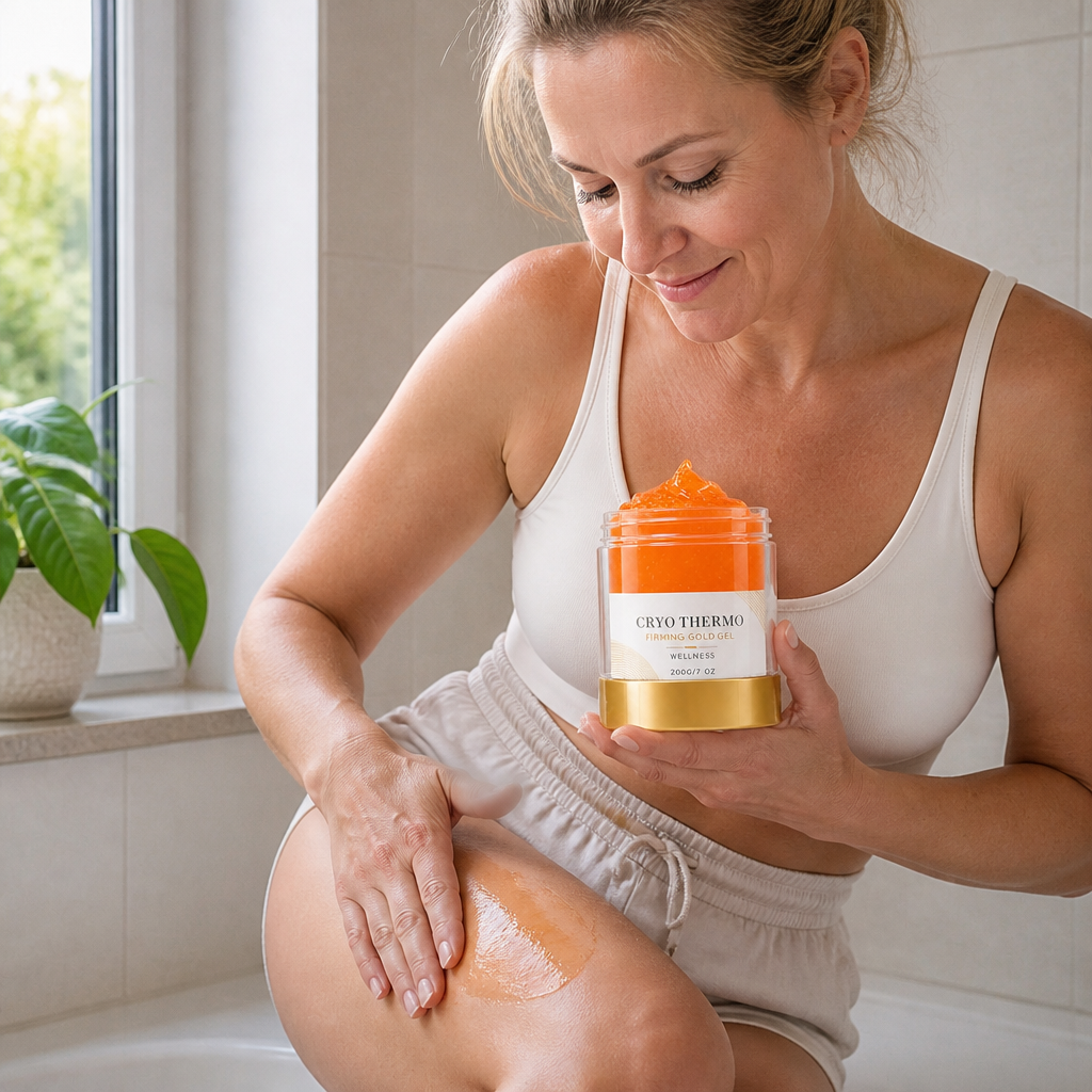Cryo-Thermo Straffende Körpercreme – Straffende & Glättende Creme für Beine, Bauch & Arme