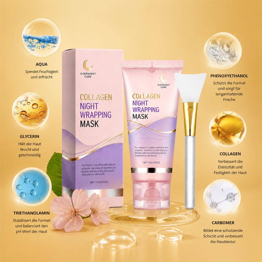 Koreanische Kollagen-Nacht-Wrapping-Maske