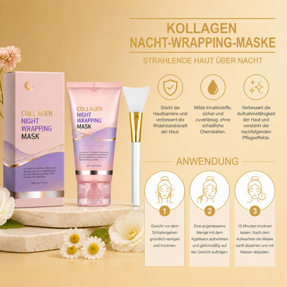 Koreanische Kollagen-Nacht-Wrapping-Maske