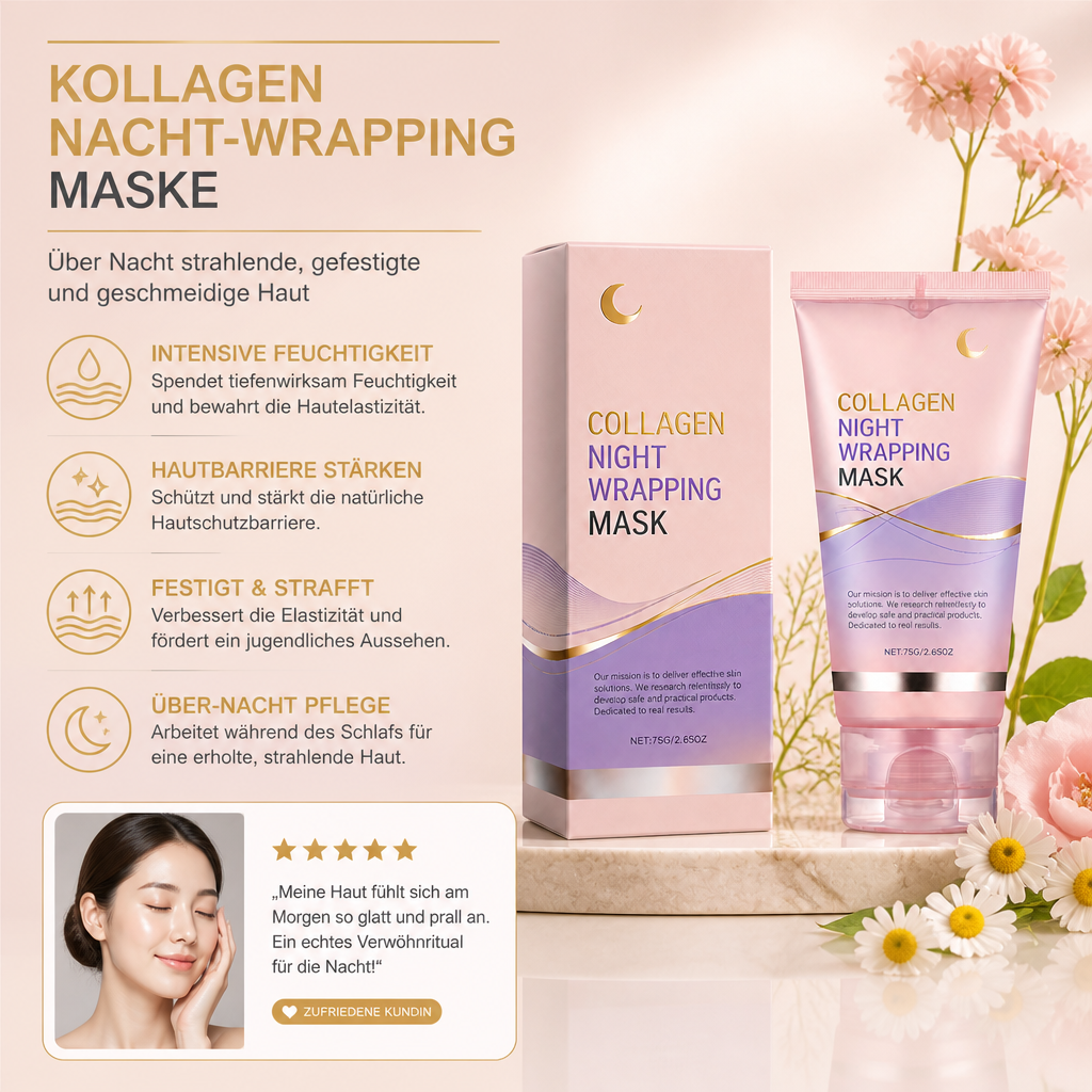 Koreanische Kollagen-Nacht-Wrapping-Maske