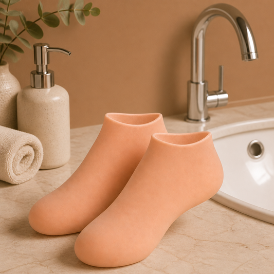 Silikon-Gel-Feuchtigkeitsspendende Spa-Socken für Trockene & Rissige Füße