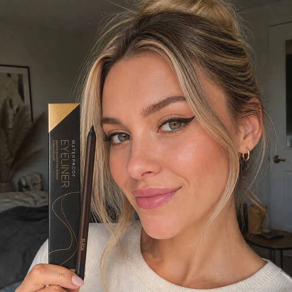 Wasserfester Präzisions-Eyeliner-Stift für Glatte, Langanhaltende Definition