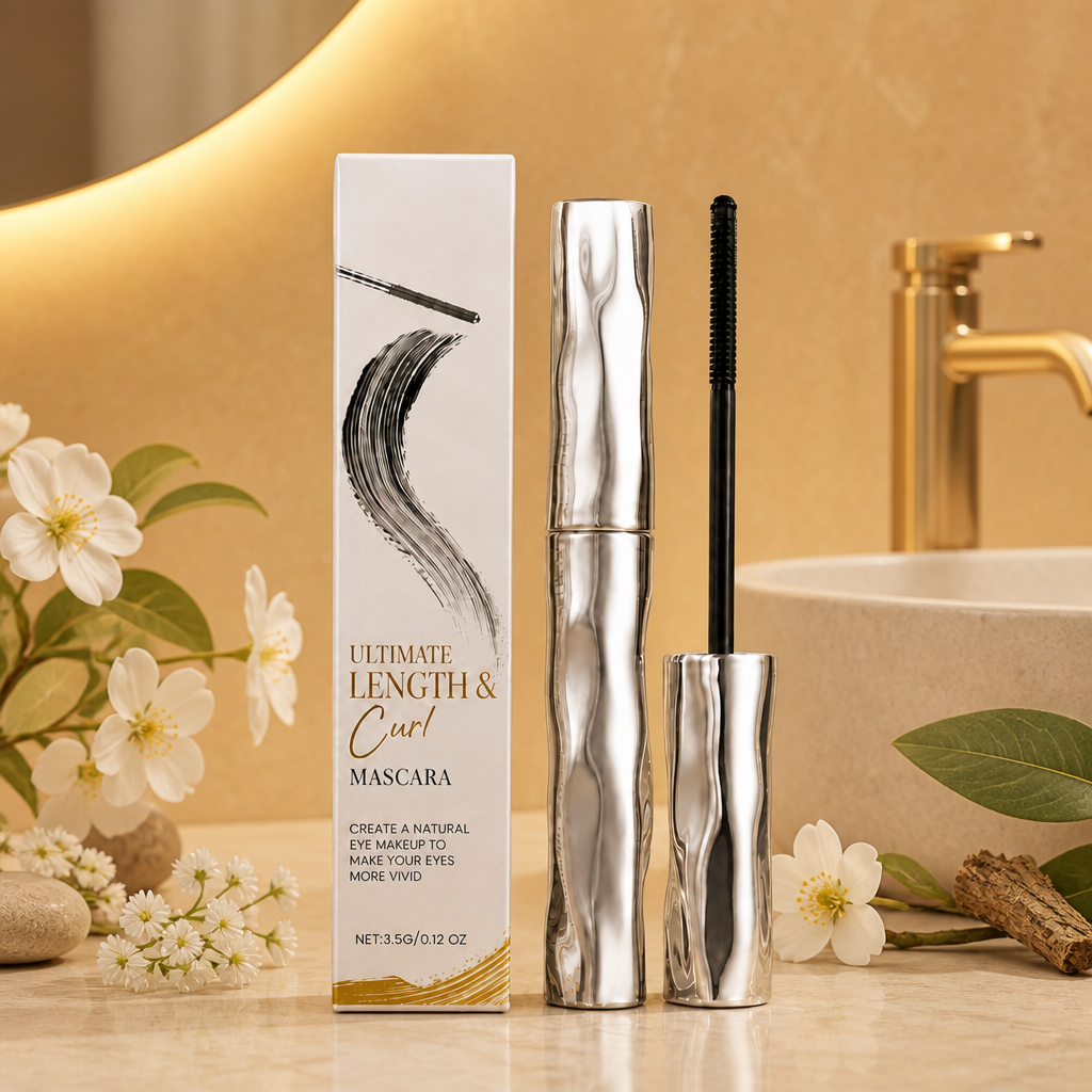 Wasserfeste Curl & Length Mascara – Langanhaltende Wischfeste Formel