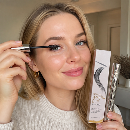 Wasserfeste Curl & Length Mascara – Langanhaltende Wischfeste Formel