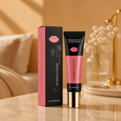 Aufpolsterndes Lippenserum – Leichte Feuchtigkeitspflege für Weichere, Voller Wirkende Lippen