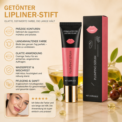 Aufpolsterndes Lippenserum – Leichte Feuchtigkeitspflege für Weichere, Voller Wirkende Lippen