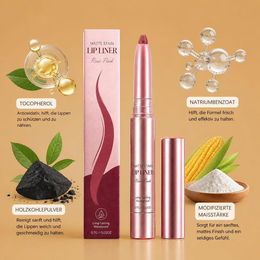 Getönter Lipliner-Stift – Glatte, definierte Farbe, die lange hält