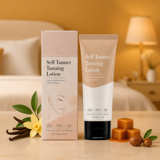 Selbstbräunungslotion – Feuchtigkeitsspendende Formel Für Einen Natürlich Goldenen Glow