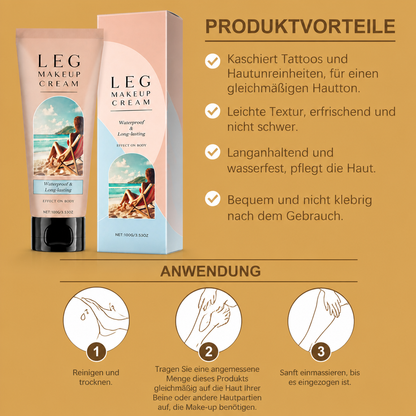 Körper-Make-up-Concealer-Creme – Leichte Deckkraft Für Glatt Wirkende Haut