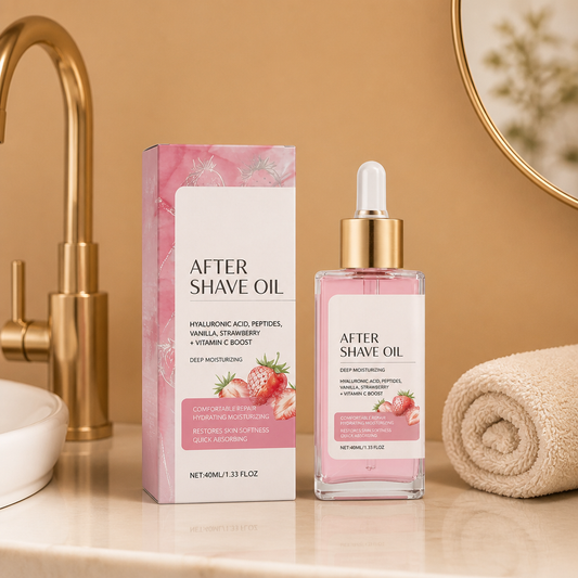 After-Shave-Öl für Glatte, Hydratisierte Hautpflege