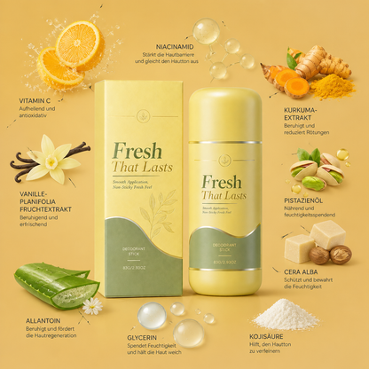 Langanhaltender Deodorant-Stick für Frische, Trockene & Angenehme Achseln