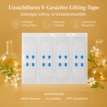 Unsichtbares V-Gesichts-Lifting-Tape – Sofortiger Lifting- & Schlankheitseffekt