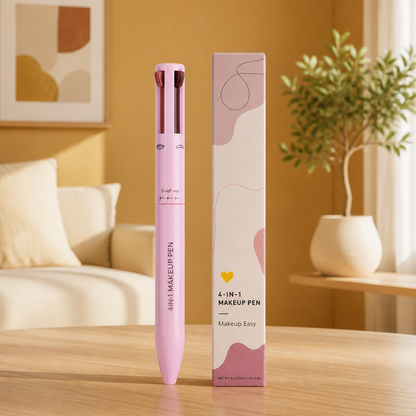 4-in-1 Make-up-Stift – Eyeliner, Highlighter, Lippen- & Augenbrauenstift